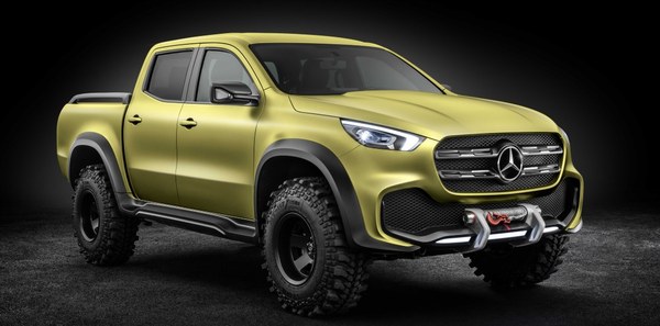 Официально представлен Mercedes-Benz X-класса. - Авто, Машина, Мерседес, x-Class, Пикап, Новинки, 2017