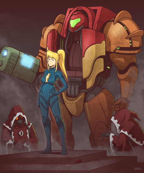 Inquisitor Samus Aran Blazbaros, , Warhammer 40k, Samus Aran, Metroid, , , Imperium, 