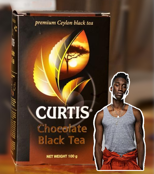 Every time I drink tea, its name amuses me because of the association. This character from the series is called Curtis. - My, Garbage, Tea, , Associations