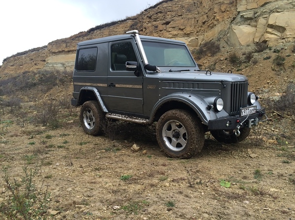 GAZ 69 тюнинг или слияние трех лун - Моё, Газ-69, Газонваген, Тюнинг, Gaz69, Гелендваген, Gazonvagen