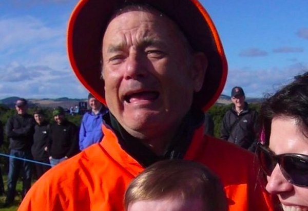 To replace the dispute about the color of the dress. Now everyone is wondering who is in the photo - Bill Murray or Tom Hanks - The bayanometer is silent, Tom Hanks, Bill Murray