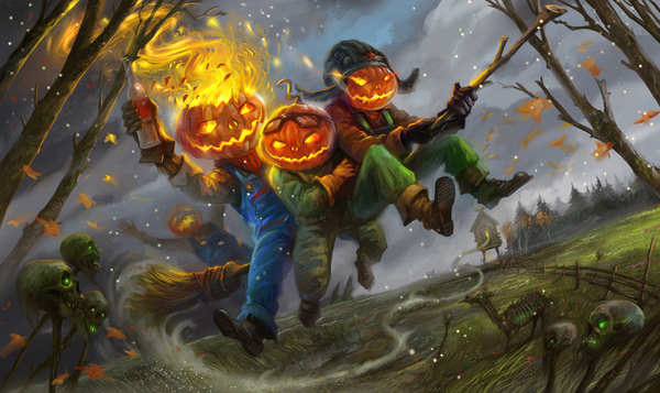 Halloween - , Art, Halloween