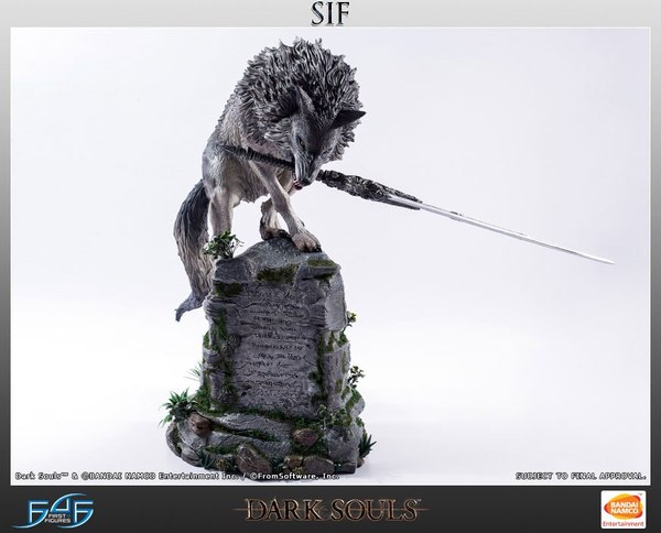 Received a worthy implementation. - Figurine, Dark souls, Seth the Great Wolf, Figurines