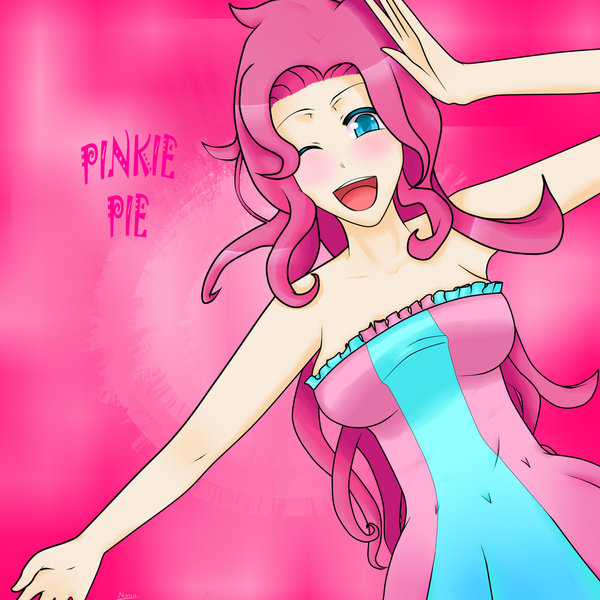 Lovely Pie. - My little pony, Humanization, Pinkie pie