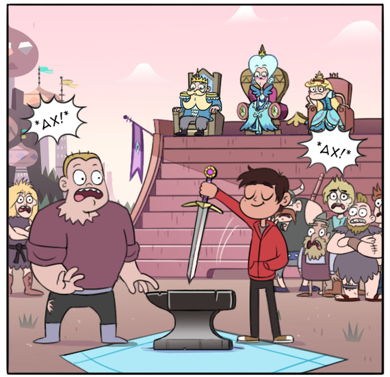 A worthy winner gets a worthy prize. - Star vs Forces of Evil, Comics, Translation, Competition, Prize, , Longpost