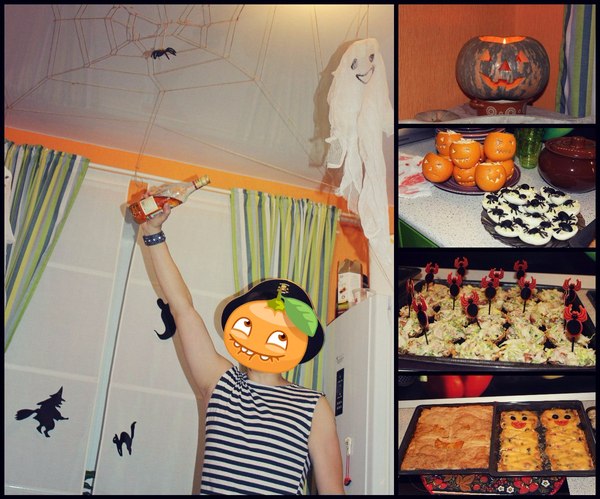 Halloween party home   ,  , , , , 