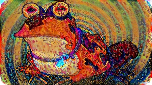 Everyone loves the hypnotoad! - My, , Нейронные сети, Mushrooms