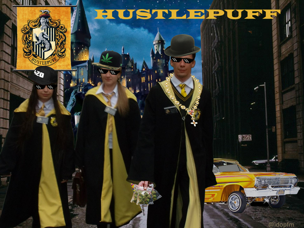 We are the Hustlepuff.