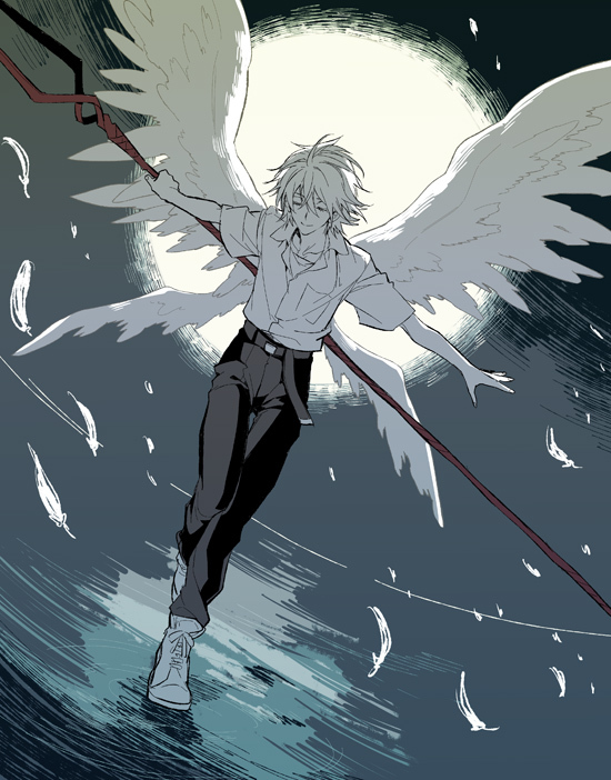 Angel - Anime Art, Аниме, Манга, Kaworu Nagisa, Evangelion, Nagisa Kaworu