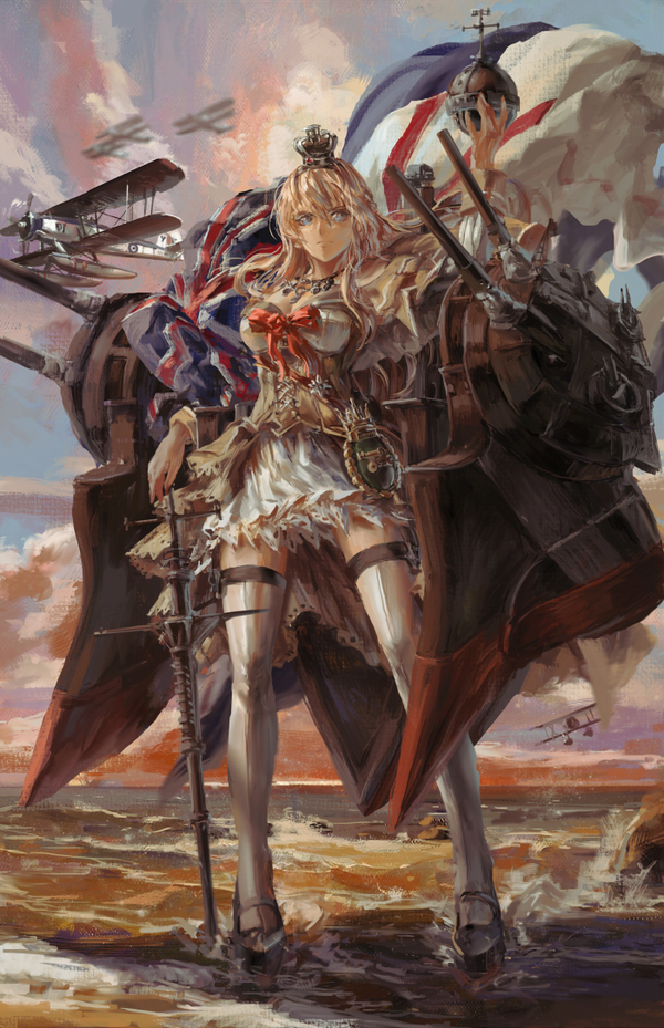 Warspite Kantai Collection, Anime Art, Kanmusu, Warspite