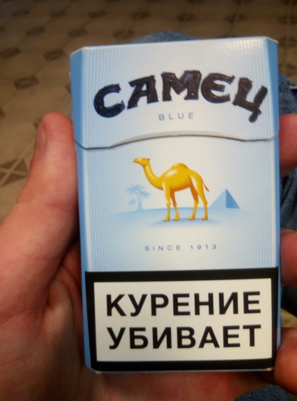 Альфа-пачка - Моё, Курение, Сигареты, Camel