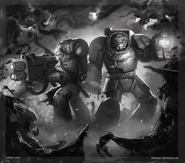 Warhammer 40K: Vox Tenebris Warhammer 40k,  , Space wolves, 