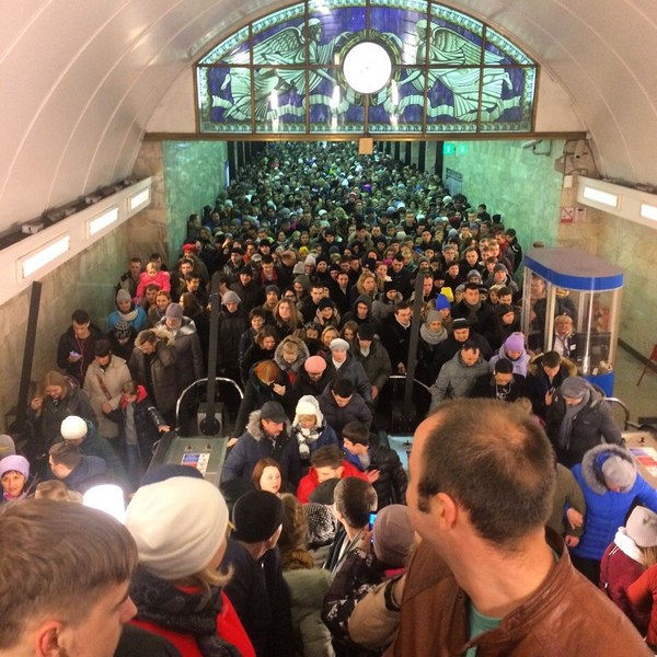 National Unity Day! - My, Saint Petersburg, Metro, National Unity Day