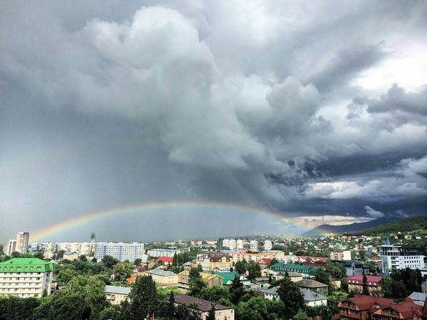 Belokurikha, Altai Territory - Russia, Belokurikha, Rainbow