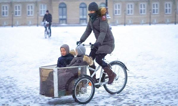 princess and great - Princess, Denmark, A bike, Ecosphere, Winter