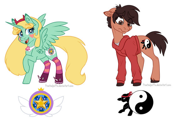     :) My Little Pony, Star vs Forces of Evil, , 