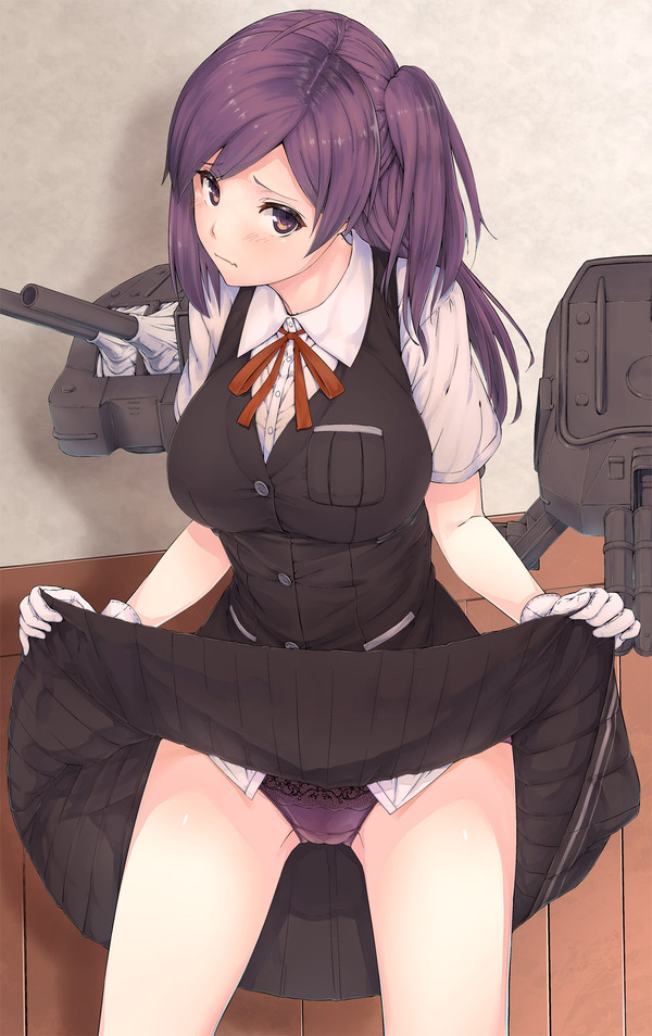 Hagikaze - NSFW, Hagikaze, Kantai collection, Anime