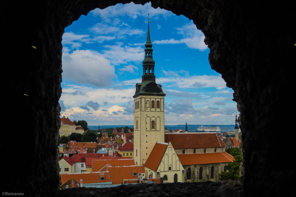 View from the Kik in de kok tower, Estonia. - Estonia, Photo, My