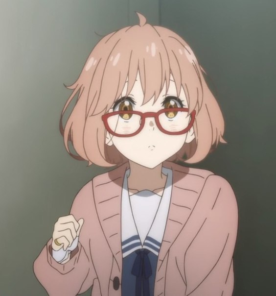 Anime Kuriyama Mirai - Anime, Anime girls, GIF, Longpost, Screenshot