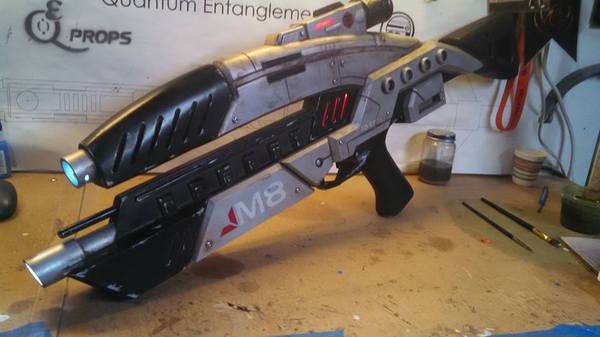 Weapons of the Mass Effect Universe - Mass effect, Craft, Longpost, Weapon, Process, Computer games