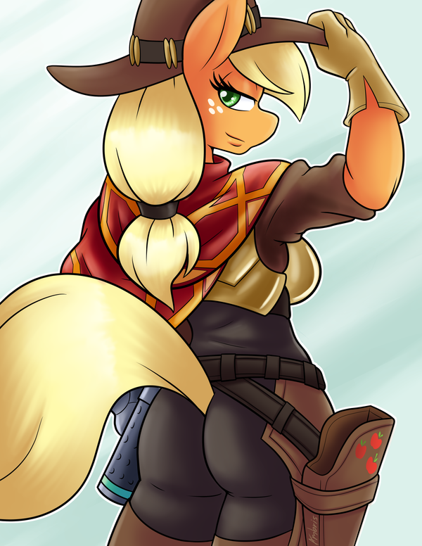 AppleJack , , My Little Pony, Overwatch, , Applejack, Ambris