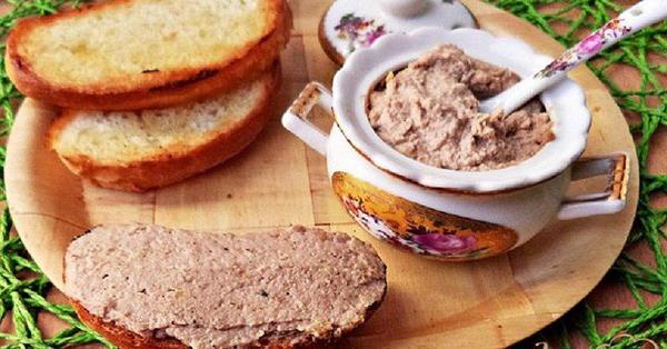 Pate with nuts - Nuts, Mushrooms, Eggs, Breakfast, Recipe, Cook's Diary