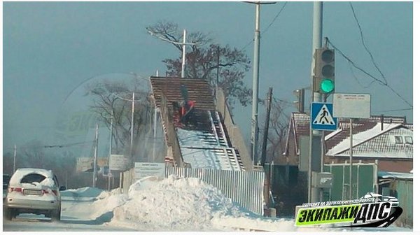 Vladivostok cleared stairway to heaven - Russia, news, The Absurdity of Road Builders