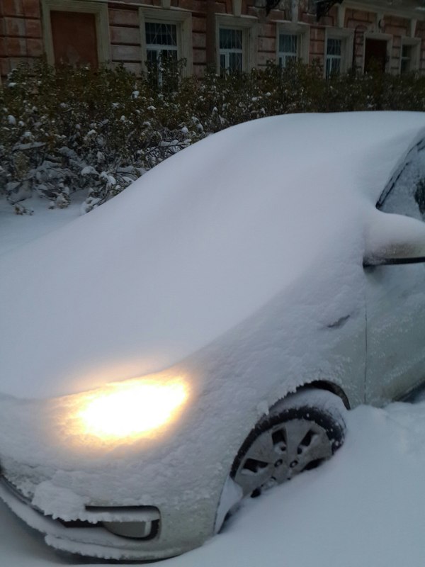 Restyling from nature - Snow, Auto, Saint Petersburg