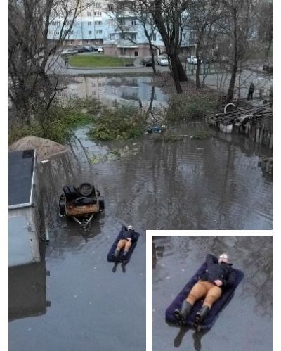 Когда до боли скучаешь по Бали - Моё, ЖКХ, Россия, Калининград, СМИ, Летоахлето, Боль, Потоп, СМИ и пресса