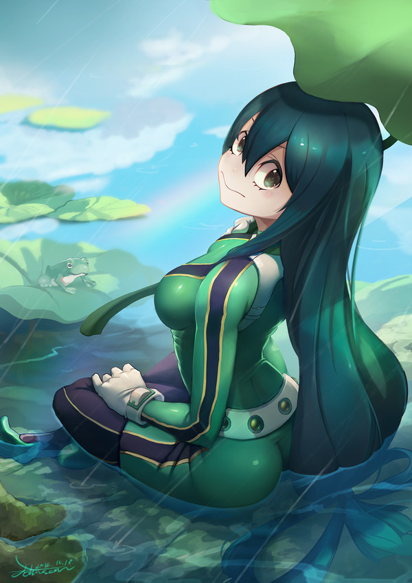 Froppy - Anime, Anime art, Boku no hero academia, Asui tsuyu, 