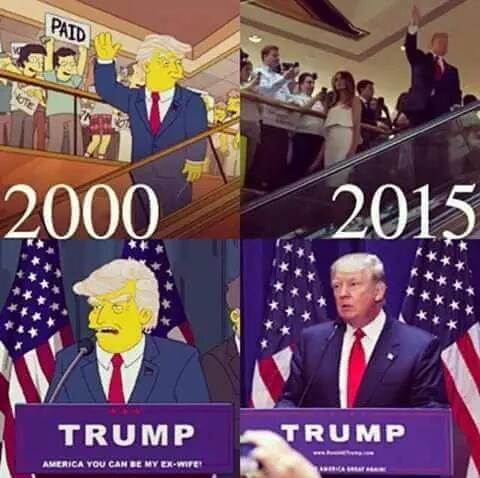 Trump won. - The Simpsons, US elections, USA