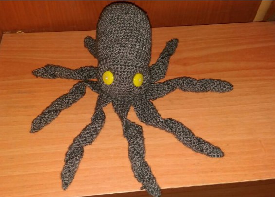 My knitted octopus :> - Izya, Akatafary, Longpost