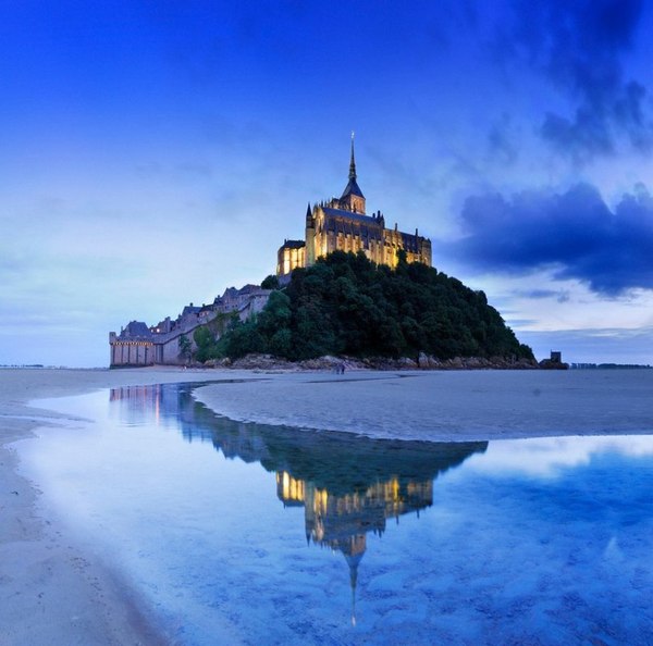 Mont Saint Michel, France - Mont Saint Michel, France, From the network