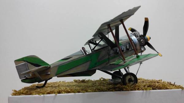 Самодельная модель биплана из картона. papercraft, стендовый моделизм, Своими руками, длиннопост