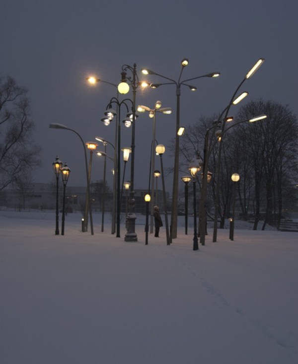 If there is no street lamp in your area, then there are several of them somewhere. - Lamp, Lamppost