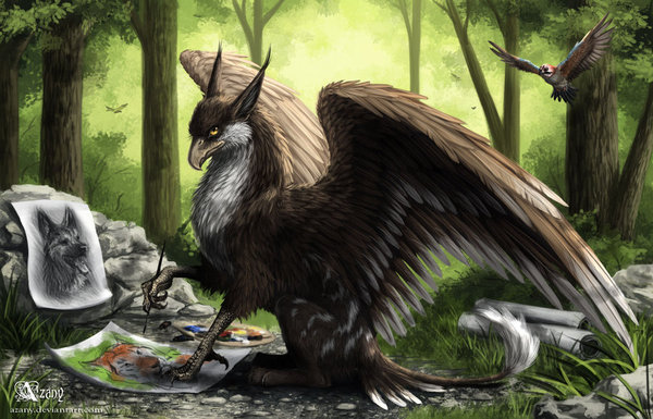 Forest artist - Furry, Azany Art