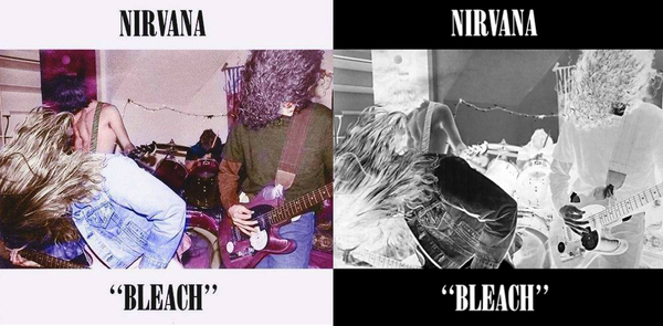 Оригинальное фото отбеливателя - Nirvana, Bleach, Нирвана, Отбеливатель, Альбом, Оригинал, Фотография, Обложка