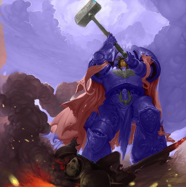 Emperor of the Ultramarines - Warhammer 40k, Imperium, Ultramarines, Warhammer 42k, Emperor of Humanity, 