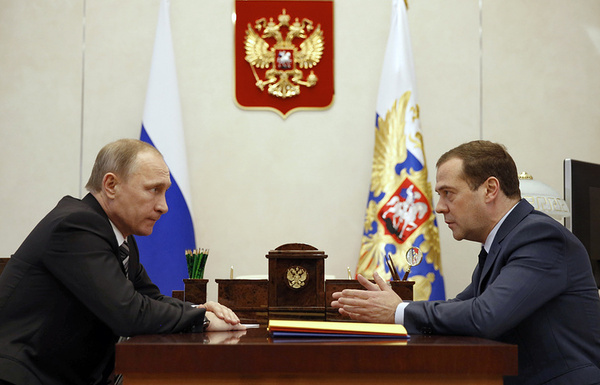 Medvedev discussed with Putin the detention of Ulyukaev - Events, Politics, Vladimir Putin, Dmitry Medvedev, Ulyukaev, Bribe, Privatization, TASS