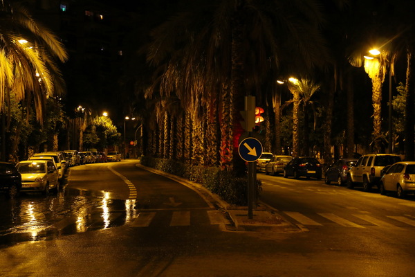 Evening after tropical rain - My, Spain, Valencia, Evening, The street