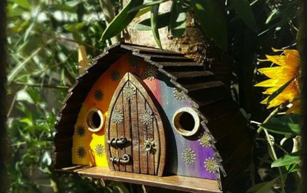 British carpenter creates fabulous birdhouses - Tree, Master, Creation, Woodworking