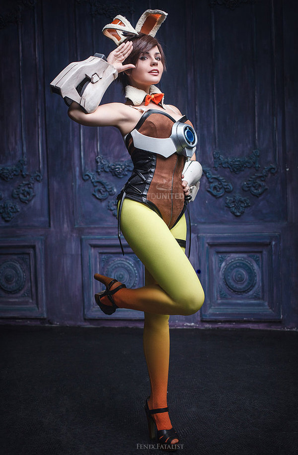 Tracer - Cosplay, Games, Overwatch, Tracer, Bunny, Longpost, Fenixfatalist