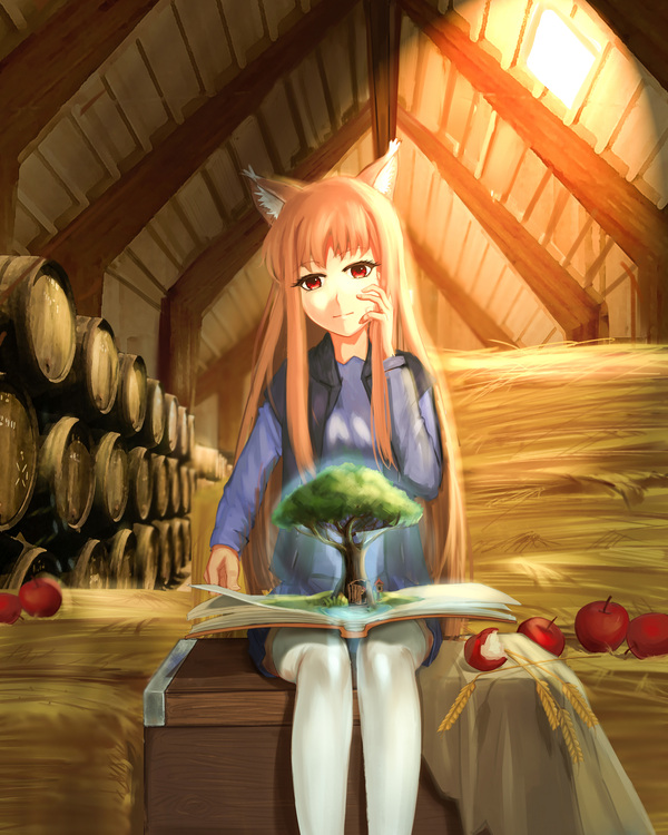  . Anime Art, , Spice and Wolf, Horo, Holo