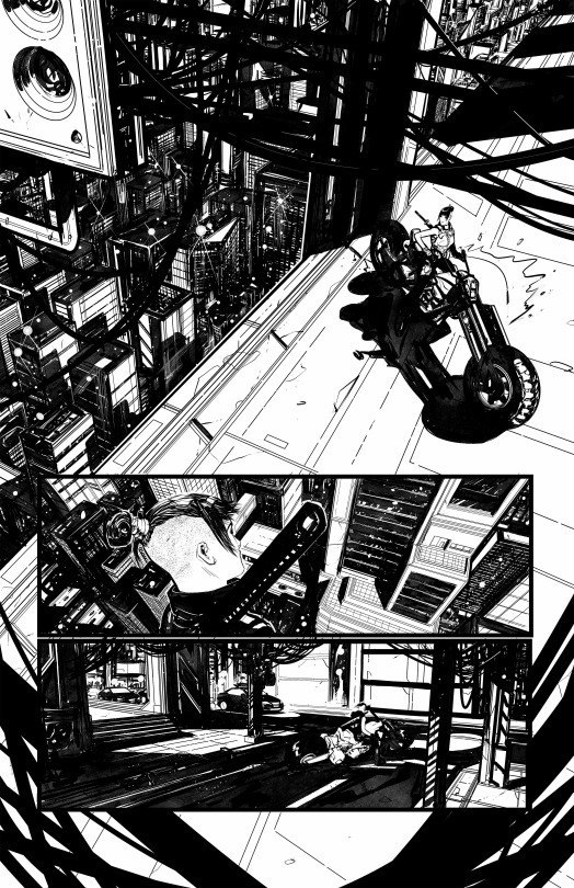 Recommend a good cyberpunk comic or manga. - Need advice, Cyberpunk, Manga, Comics, Painting, Longpost