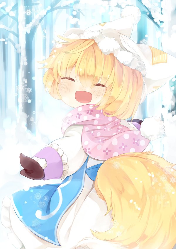 Yakumo ran - Anime art, Anime, Touhou, Yakumo ran, Japa