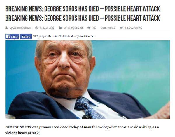   ..  ? Soros,  , ,  , 