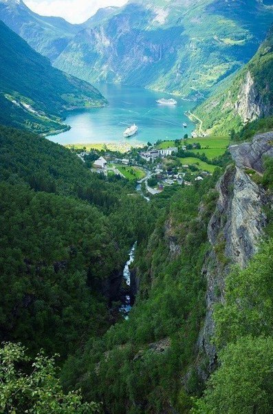 Norway - beauty, Norway, From the network, Water, The mountains