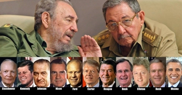Fidel Castro - , US presidents, Humor, Politics, Fidel Castro