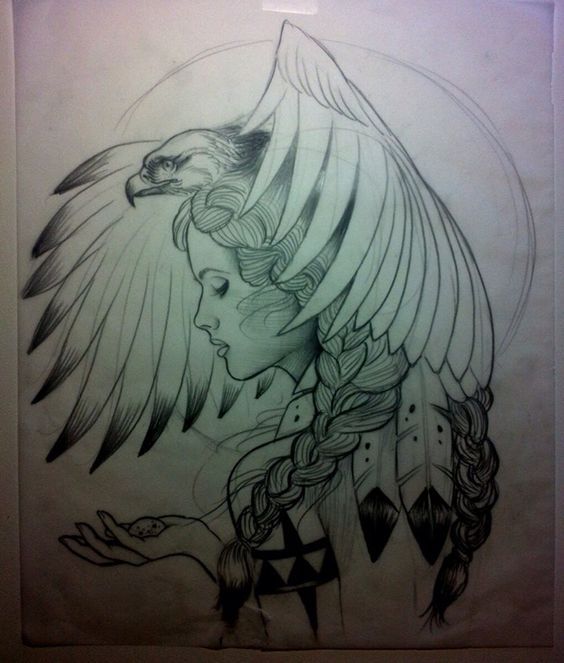 Few eagles from around the world - Llt, Tattoo, Eagle, Sketch, Sketch, Tattoo, Longpost