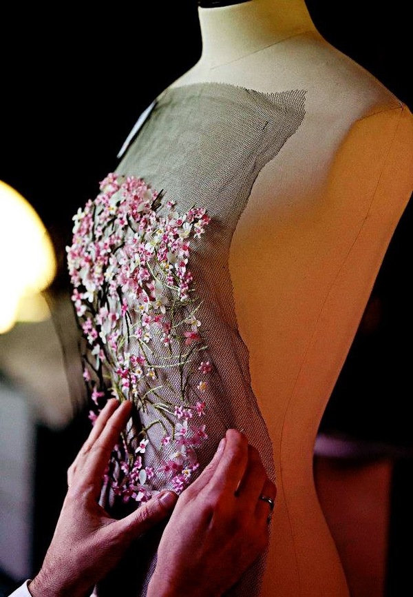 Jewelry embroidery, beauty is in the details - Fashion, Couture, Longpost